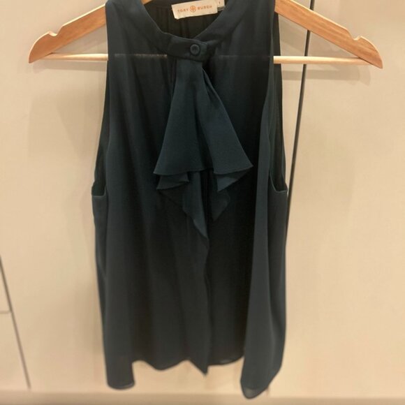 TORY BURCH Blouse and Pant Set - Hunter Green - - Picture 11 of 11